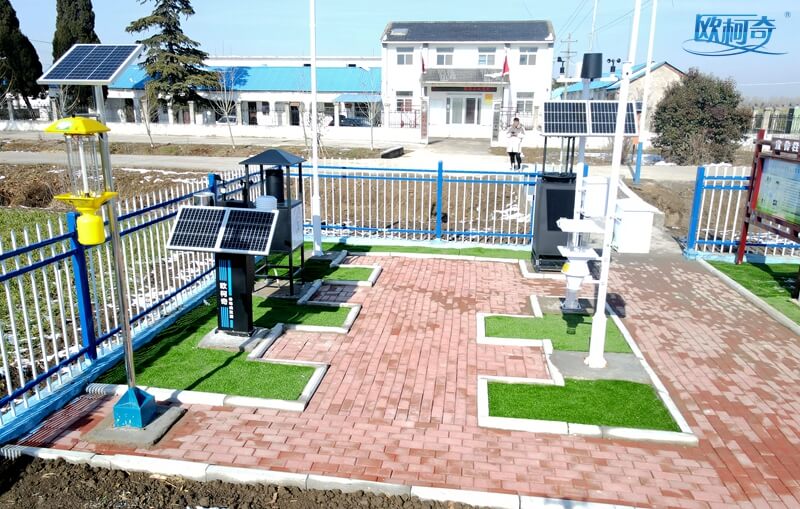 安徽蚌埠引进U8国际智能设备建立病虫害智能预警监测站